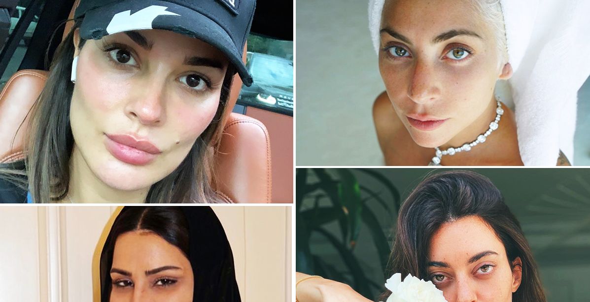 نجمات جريئات نشرن صورهن من دون مكياج في 2019! .