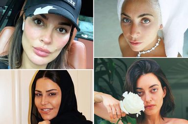 نجمات جريئات نشرن صورهن من دون مكياج في 2019! .