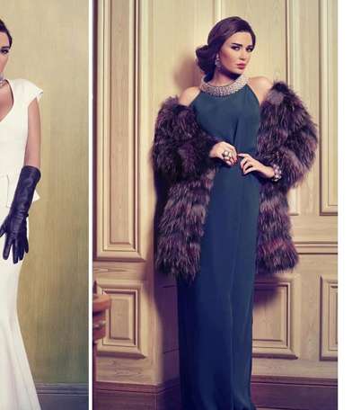 بالصور، إليك اجمل فساتين سيرين عبد النور في جلساتها التصويرية