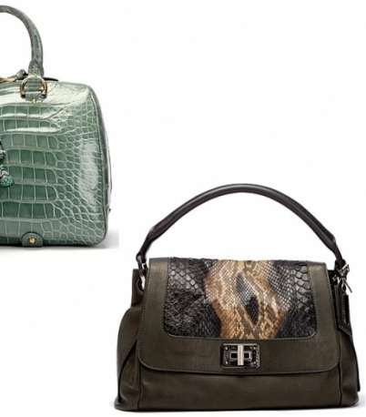 اختاري حقائبك لشتاء 2012-2013 بجلد التمساح