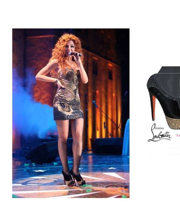 ميريام فارس وهيفاء وهبي تتألقان بأحذية كريستيان لوبوتان