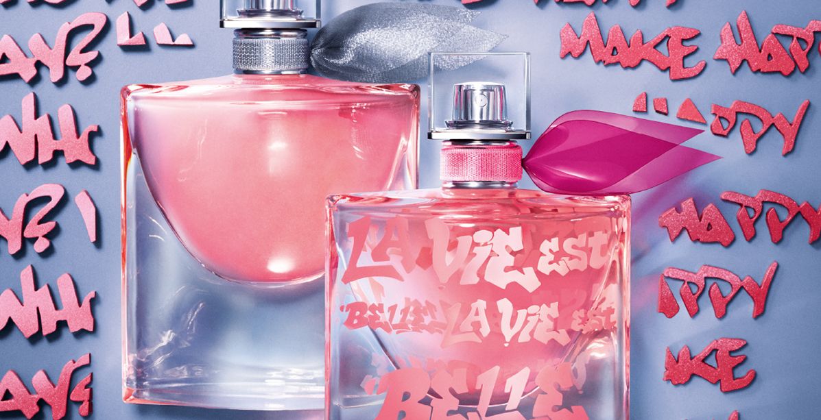 La vie est belle Happiness: نسخة محدودة تجمع Lancôme و Lady Pink