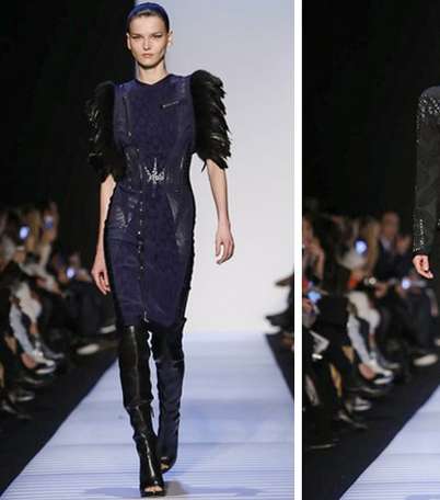 بالثور، إليك أزياء Herve Leger لشتاء 2015