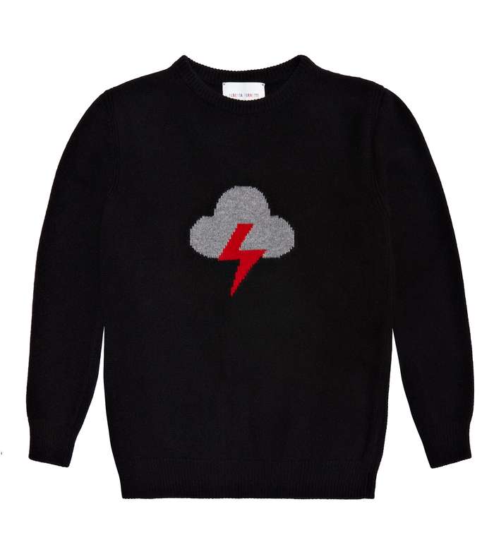 البيرتا فيريتي تقدم لهذا الشتاء كنزات مطبعة باحوال الطقس