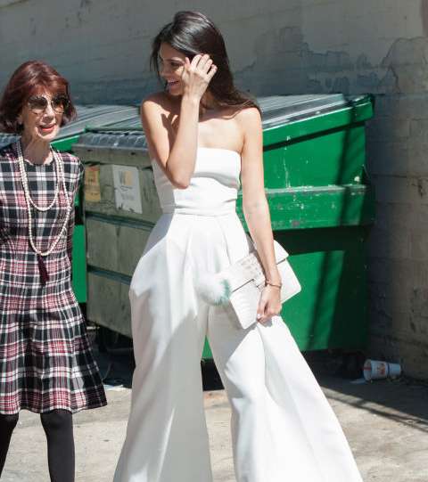 من صيحات موضة كينديل جينير، السراويل الواسعة Palazzo