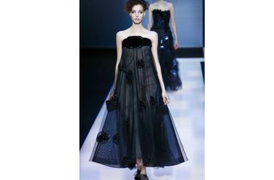 اجمل تصايمم جورجيو ارماني لشتاء 2017