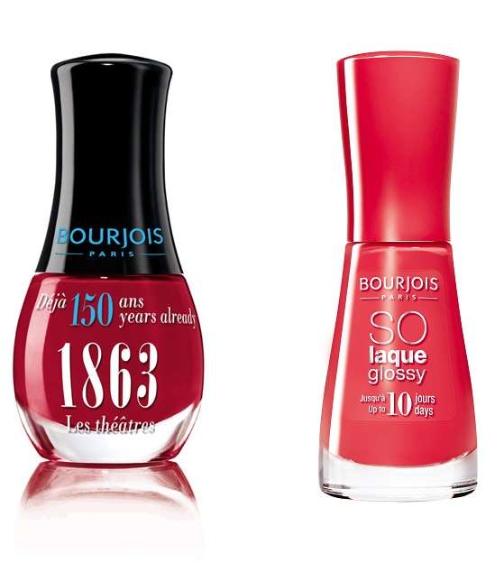 Bourjois يعطي مساحة كبيرة للون الأحمر 