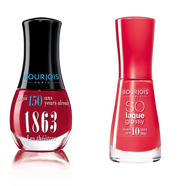 Bourjois يعطي مساحة كبيرة للون الأحمر 