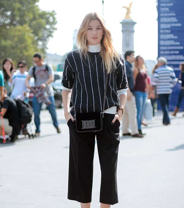 لاطلالة مميزة، اعتمدي موضة سراويل الـ Culottes