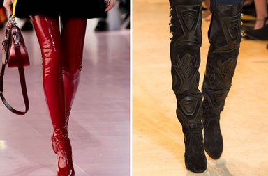 بالصور، اكتشفي موضة الجزم والشنط لشتاء 2016