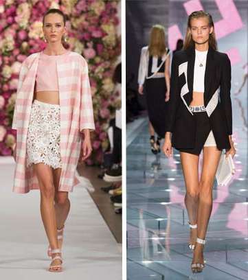 القمصان القصيرة بموضة الـ Crop Top من الصيحات الرائجة في صيف 2015