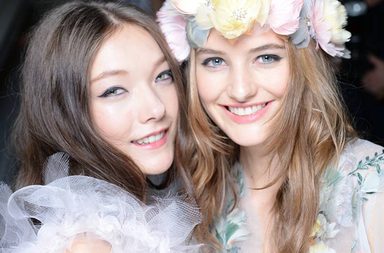 صور صيحات مكياج وشعر لربيع وصيف 2015 من أبرز عروض الأزياء