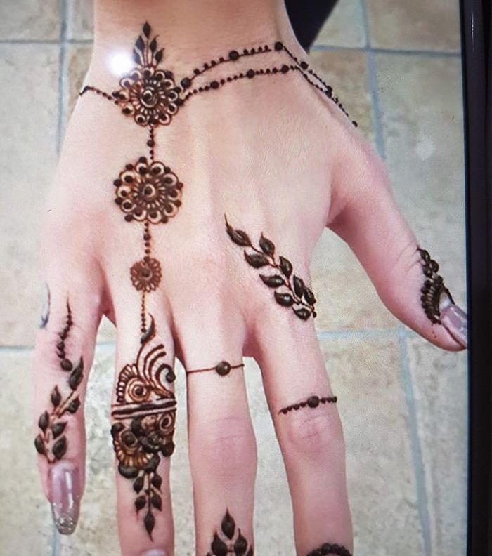 صور احلا نقش حناء جديد وناعم