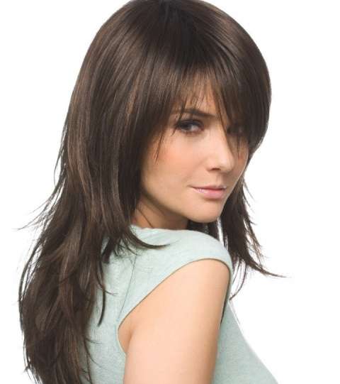 صور موديلات قصات شعر جديده مدرج