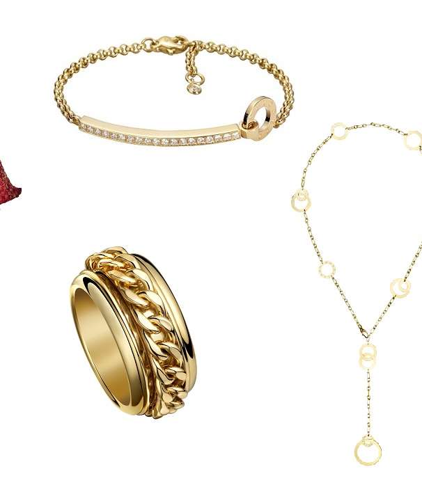 بأيّة ألوان تليق المجوهرات الذهبيّة؟ إكتشفي هنا