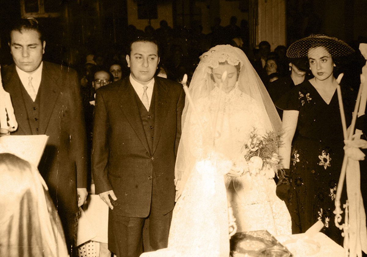 صور نادرة من حفل زفاف فيروز وعاصي الرحباني