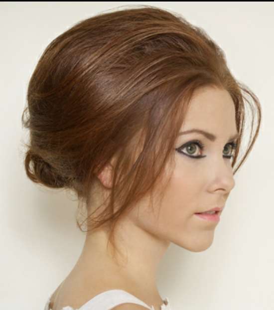  تسريحة البف الناعمة