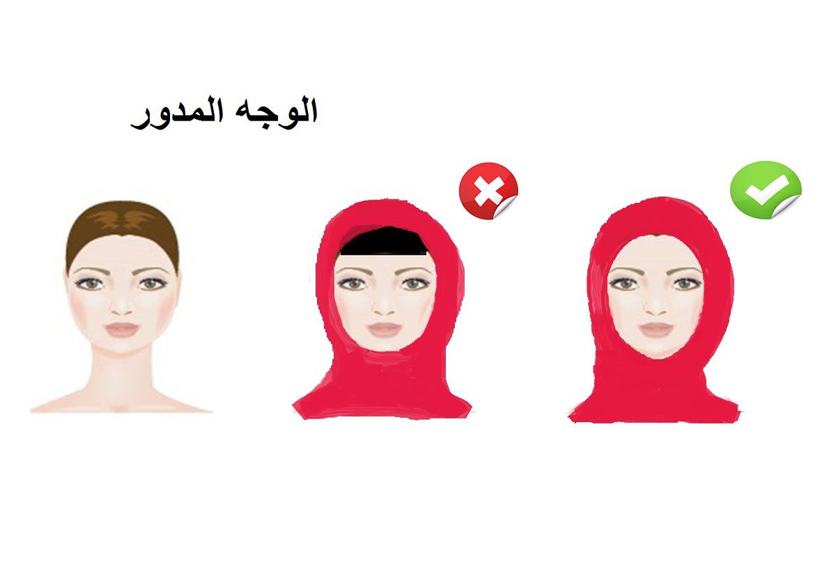 ما طريقة ارتداء الحجاب المناسبة لشكل وجهك؟