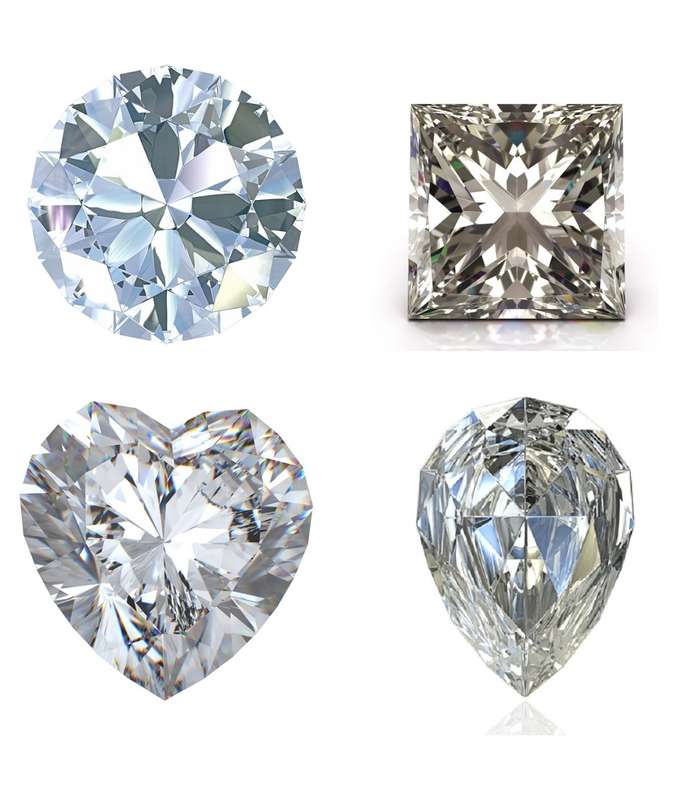 أشكال الماس بحسب شخصية العروس 