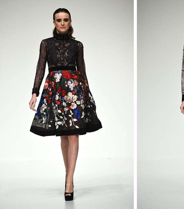 من اجمل عروض ازياء اليوم الثاني من فاشن فورورد، عرض ازياء حسين بظاظا