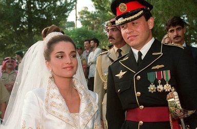 بالصور، حفلات زفاف العائلة المالكة في الأردن