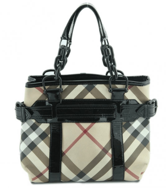 حقيبة Burberry Canvas Tote