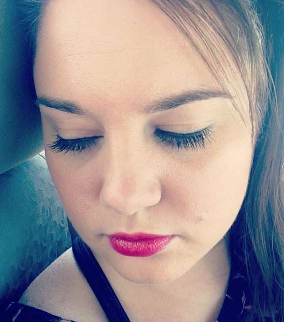 المكياج الفرنسي مع الماسكارا