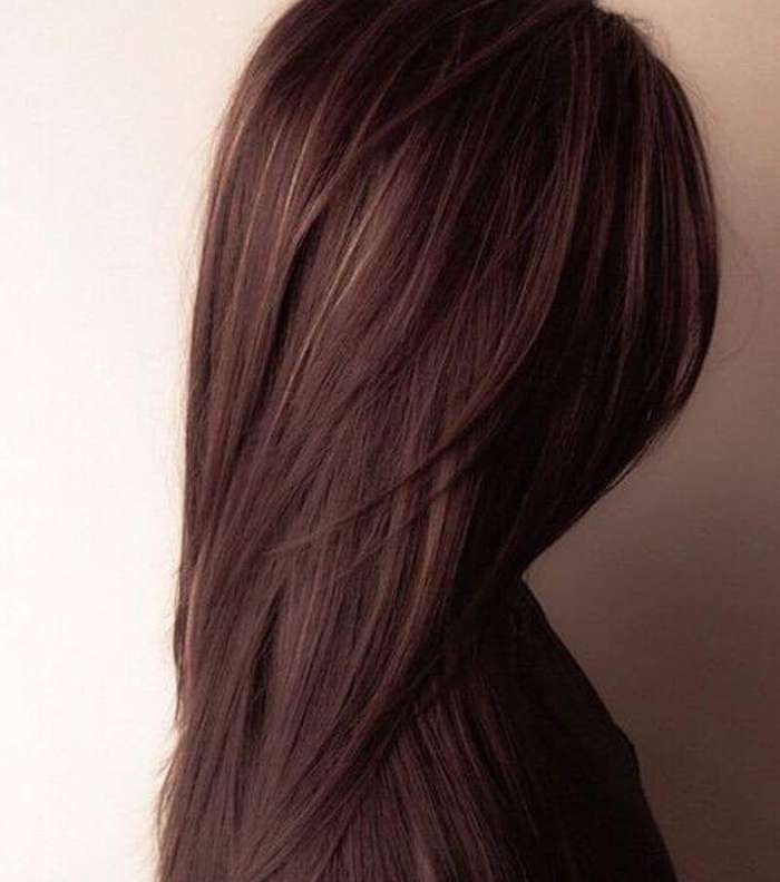 صور أجمل صبغة شعر بني شوكلاته