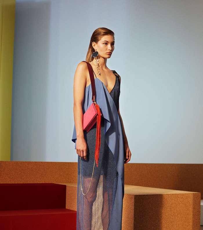 الفستان الشفاف بالرباط الرفيع من دايان فون فورستنبرغ لشتاء 2018