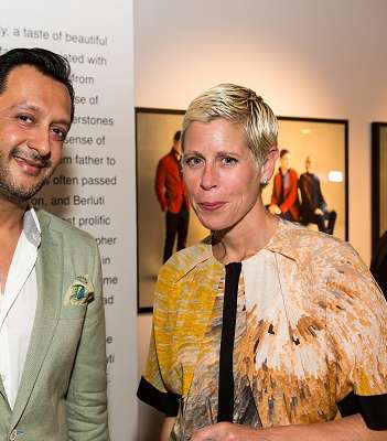Dipesh Depala و Rebecca Devos في حفل عيد الأب