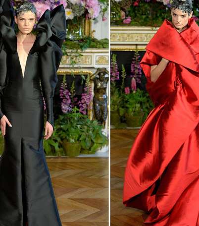بالصور، أجمل الفساتين الفخمة لشتاء 2014 من تصميم Alexis Mabille