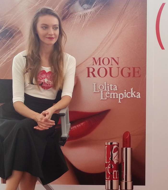 لقطات من حفل إطلاق حمرا الشفاه Mon Rouge من Lolita Lempicka في مطعم Maison Mathis
