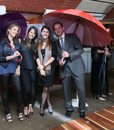 مشاركة الزوار بالأنشطة التي حضّرتها Rimmel