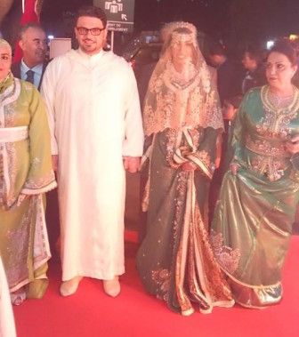 زفاف الفنانة المغربية دنيا بطمة على والد الفنانة البحرينية حلا الترك