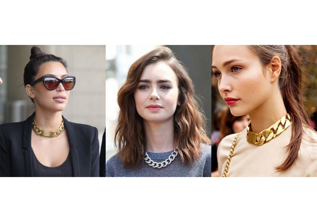 من اشهر موديلات العقود لهذا الموسم عقد الـ Chain