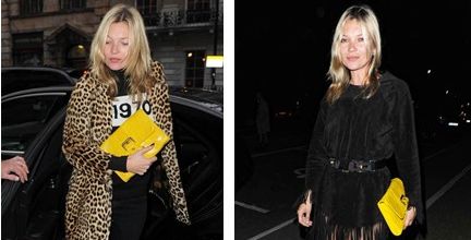 دروس من كيت موس في إرتداء حقائب Longchamp