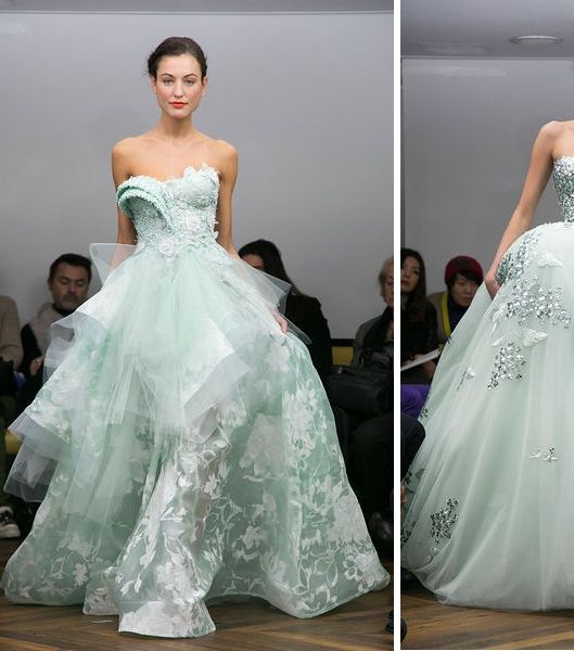 أجمل تصاميم الفساتين المنفوشة