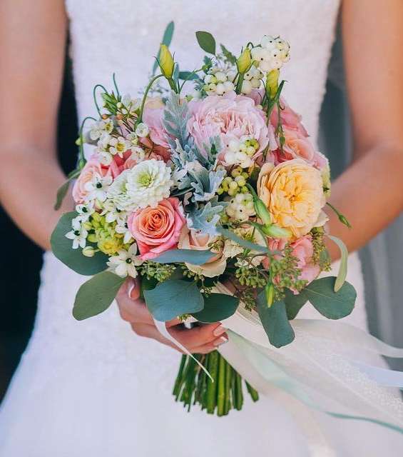 صور اروع مسكة عروس ملونة