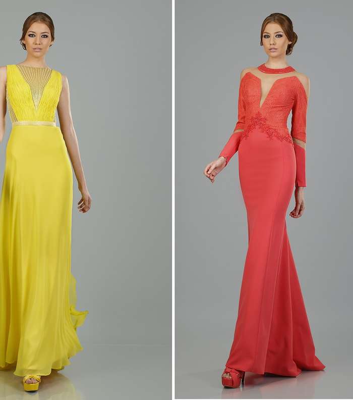 من مجموعة إيلا زحلان، اختاري أجمل الفساتين بألوان النيون