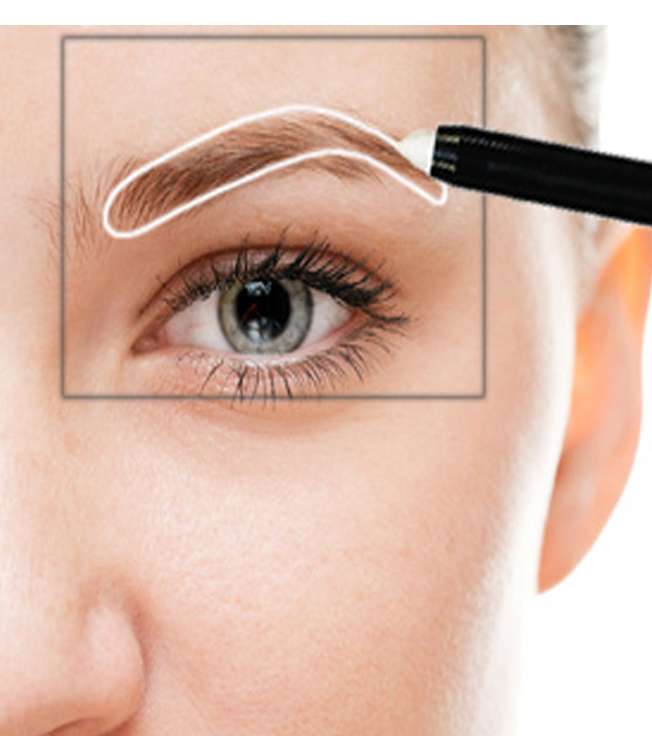افضل طريقة لرسم الحواجب بالصور