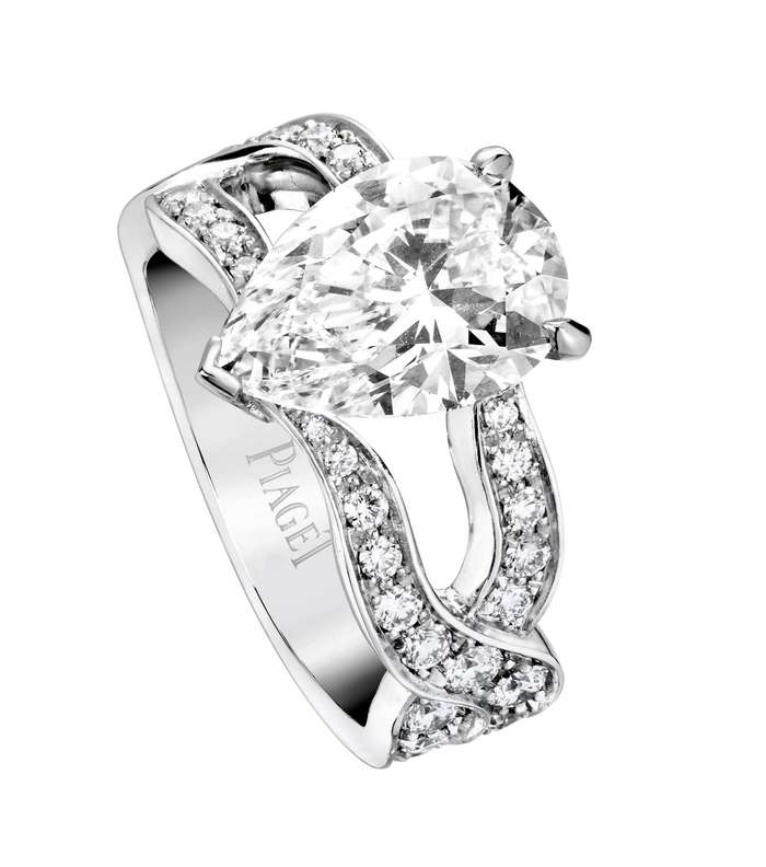 خاتم مرصّع بالماس من Piaget 