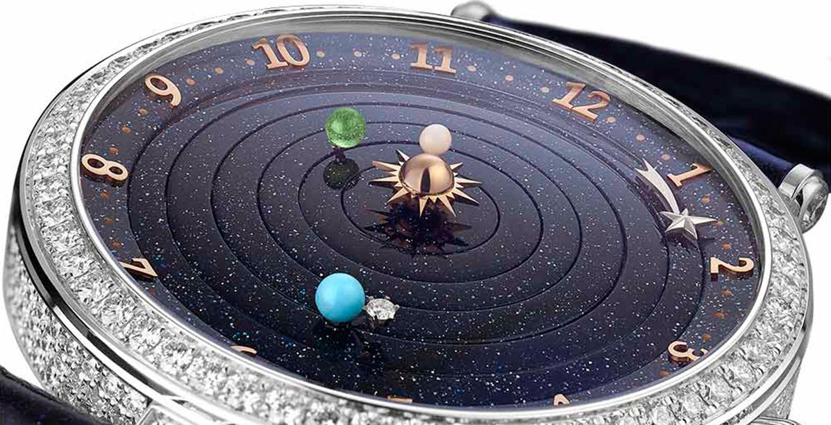 ساعة Lady Arpels Planétarium التي تعكس الكون