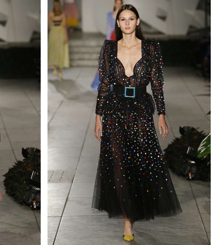 اكتشفي اجمل صيحات موضة كارولينا هيريرا لصيف 2018