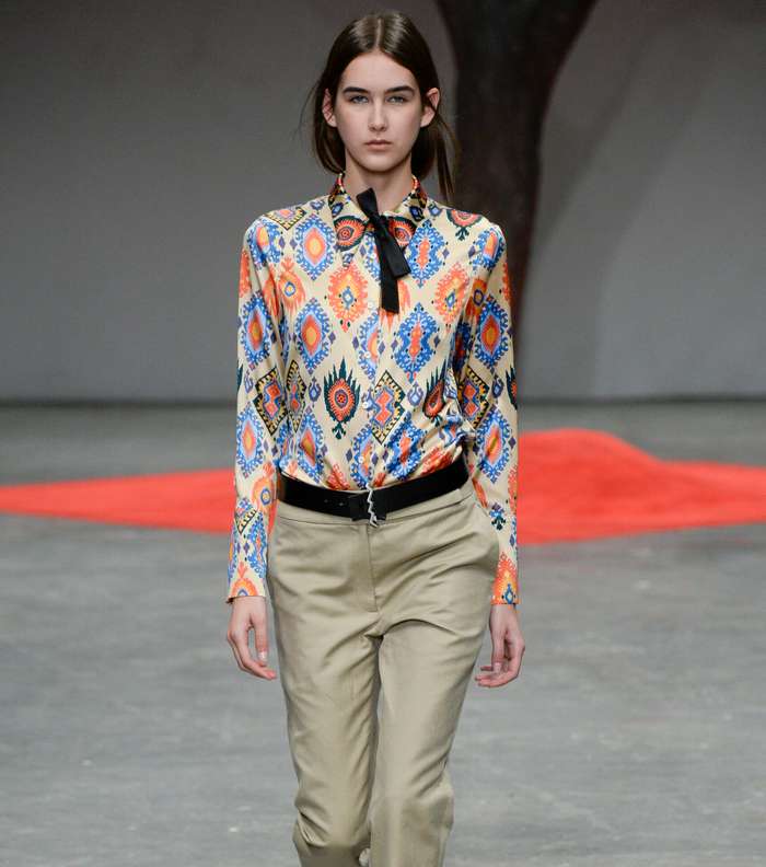 موضة القميص المطبع من Osman لصيف 2016