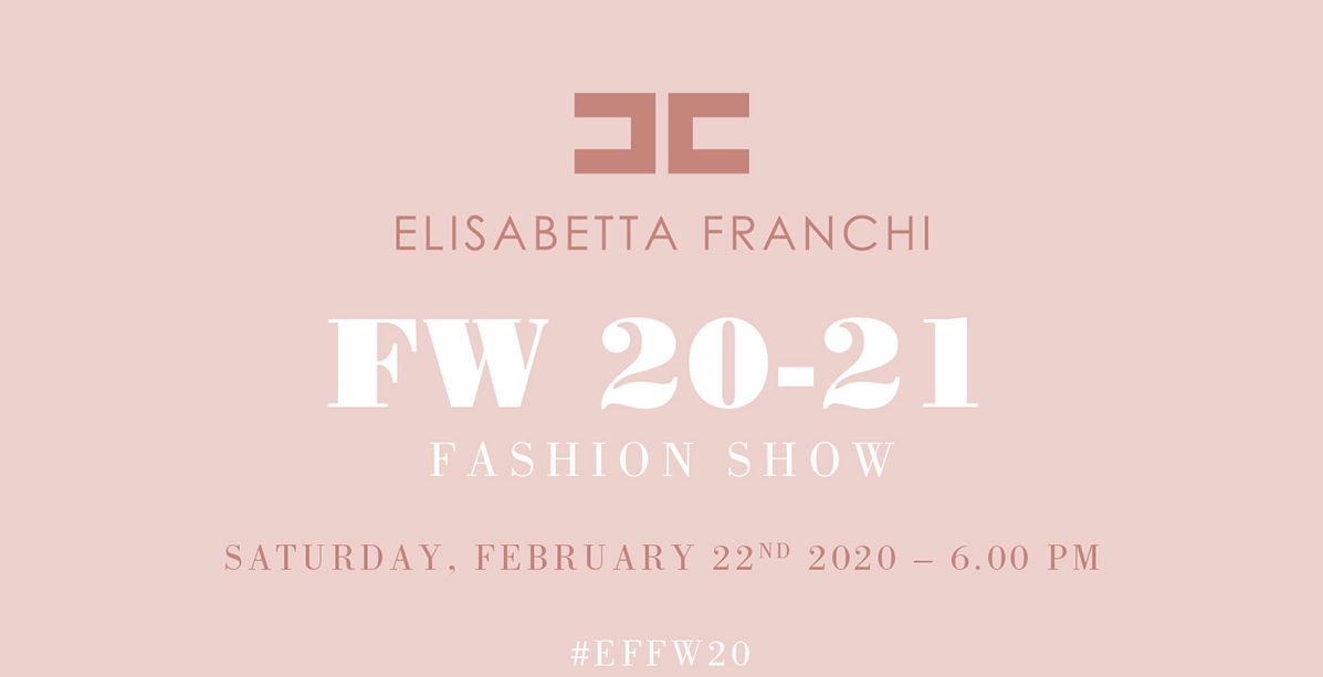 مجموعة Elisabetta Franchi لخريف وشتاء 2020-2021