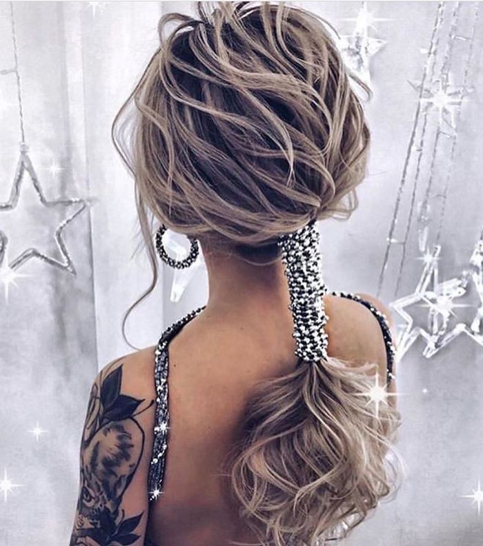 صور اجمل تسريحات شعر جديدة للسهرات