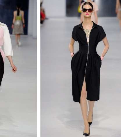 الفساتين المتوسطة الطول تعود بقوّة في Dior Cruise