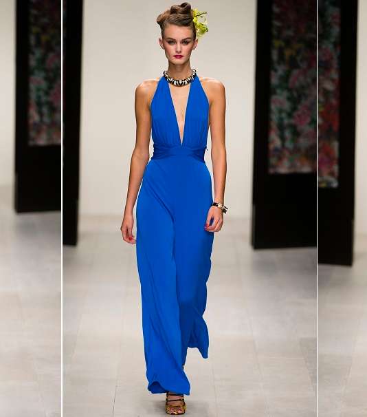 الـ Jumpsuit الملوّن في مجموعة Issa لربيع 2013