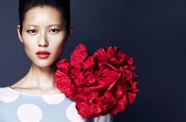 ليو ون، مدرسة بالمكياج الآسيوي