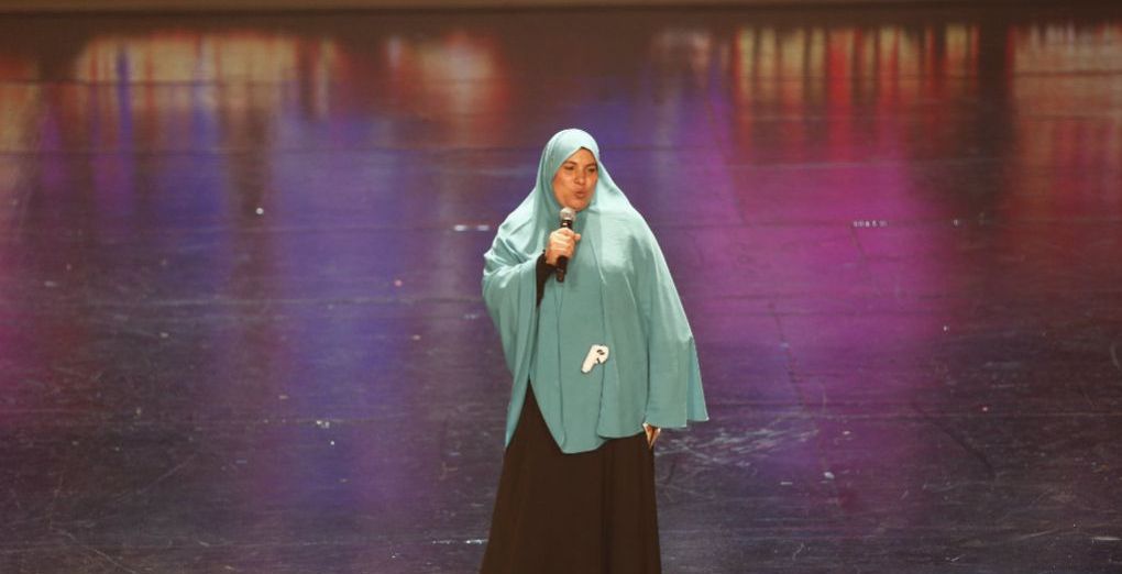 منى البحيري في عرب غوت تالنت 2015